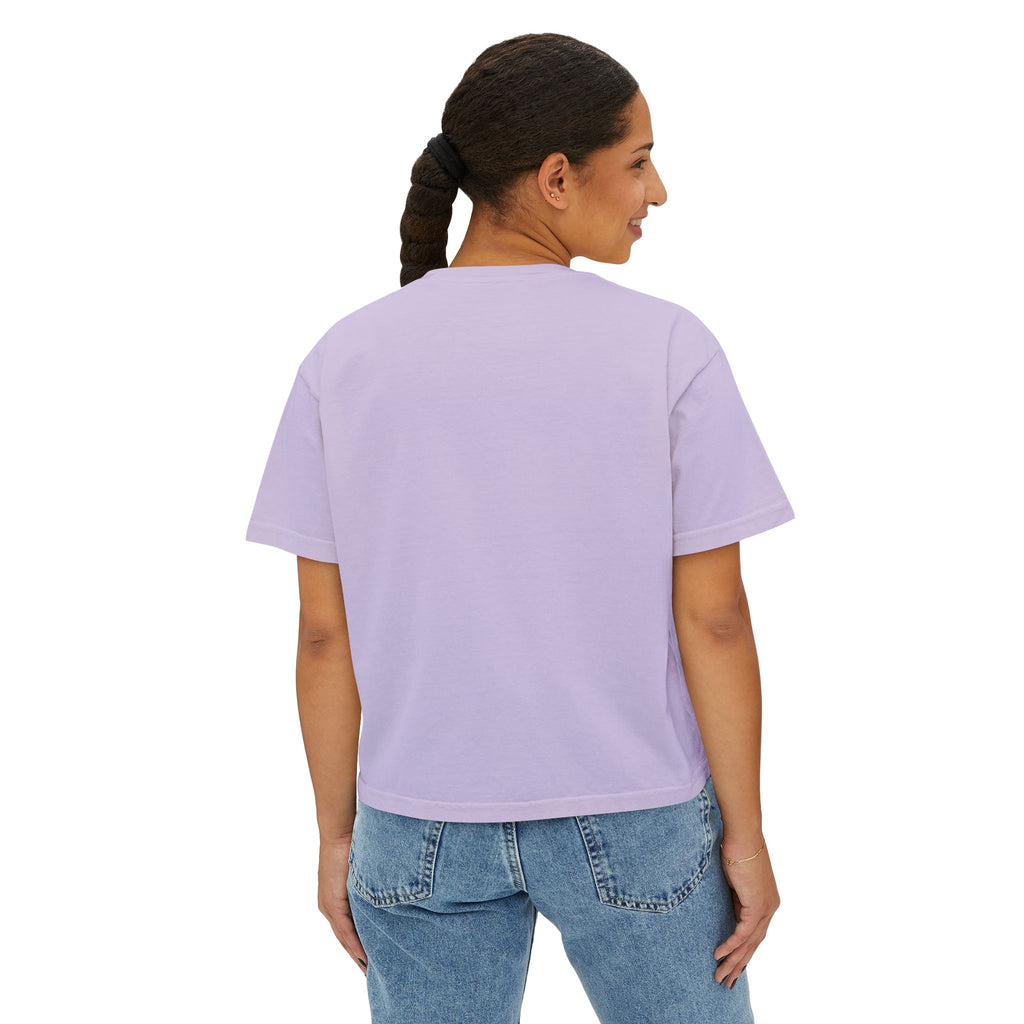Disciplina > Excusas Boxy Tee — Minimal Spanish Motivational Crop Top