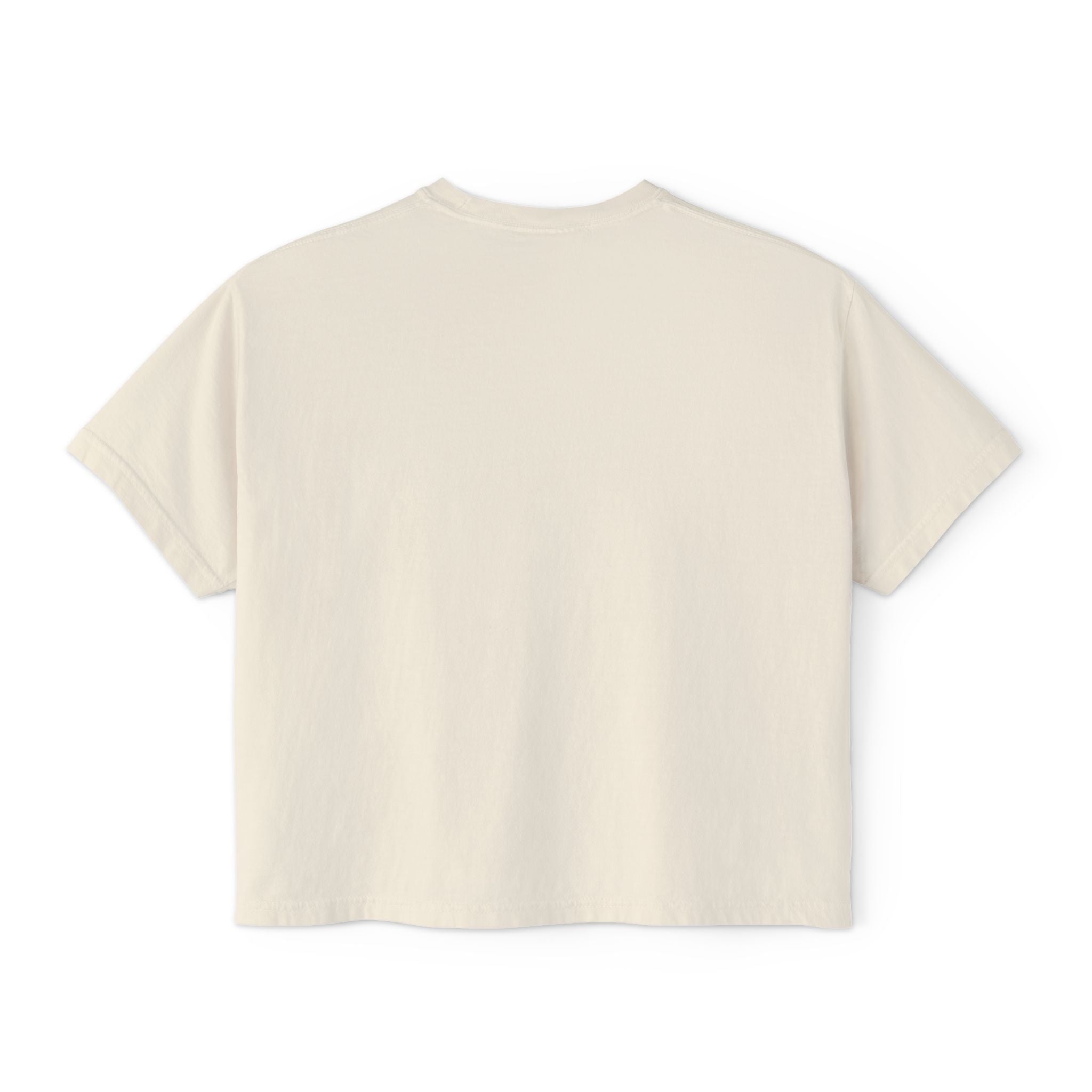 Disciplina > Excusas Boxy Tee — Minimal Spanish Motivational Crop Top