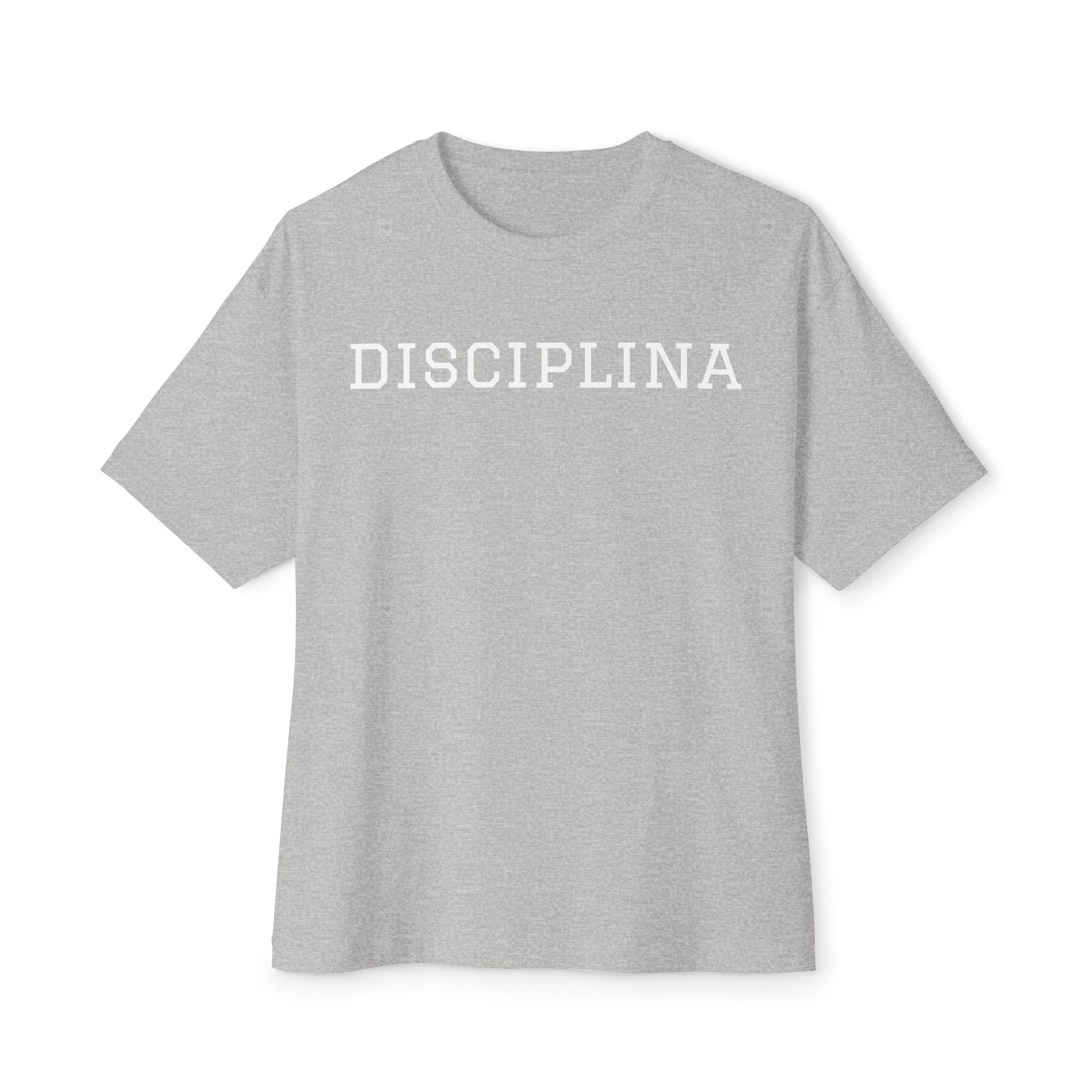 Disciplina Tee — Minimal Discipline Graphic T‑Shirt