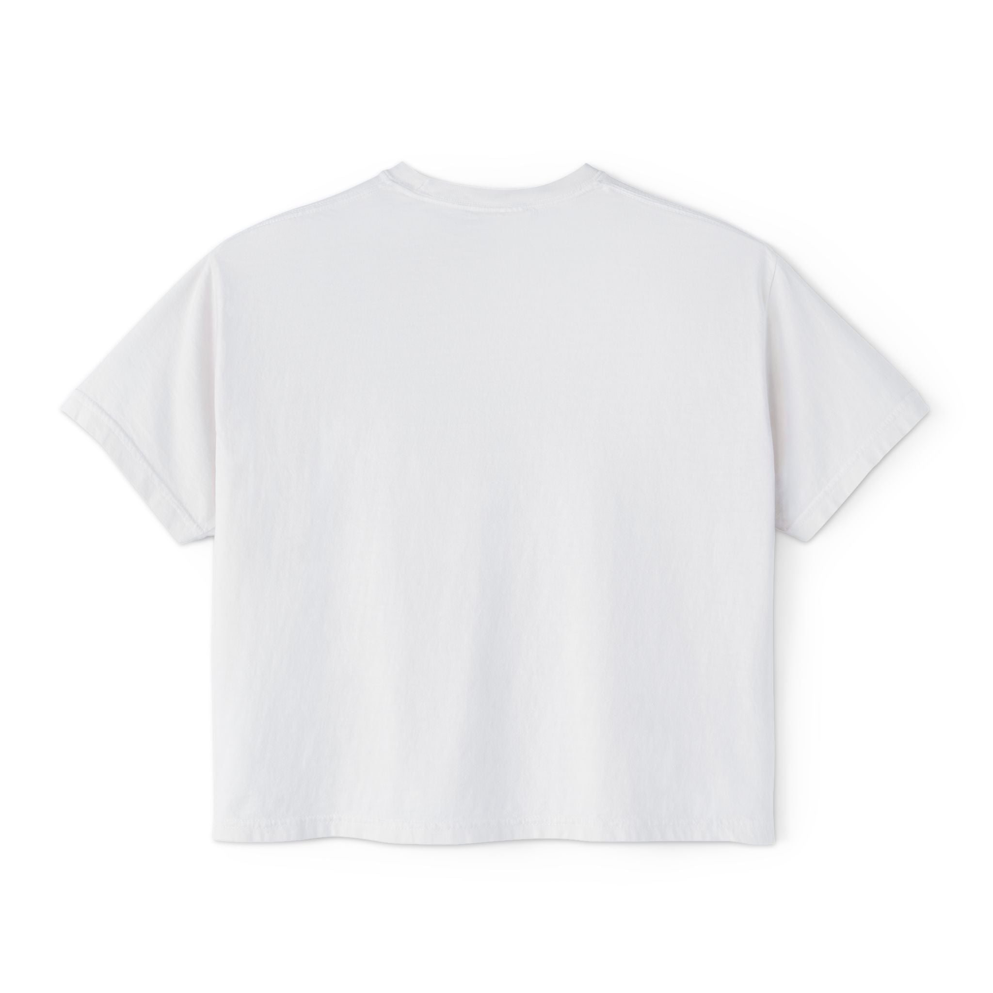 Disciplina > Excusas Boxy Tee — Minimal Spanish Motivational Crop Top