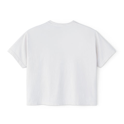 Disciplina > Excusas Boxy Tee — Minimal Spanish Motivational Crop Top