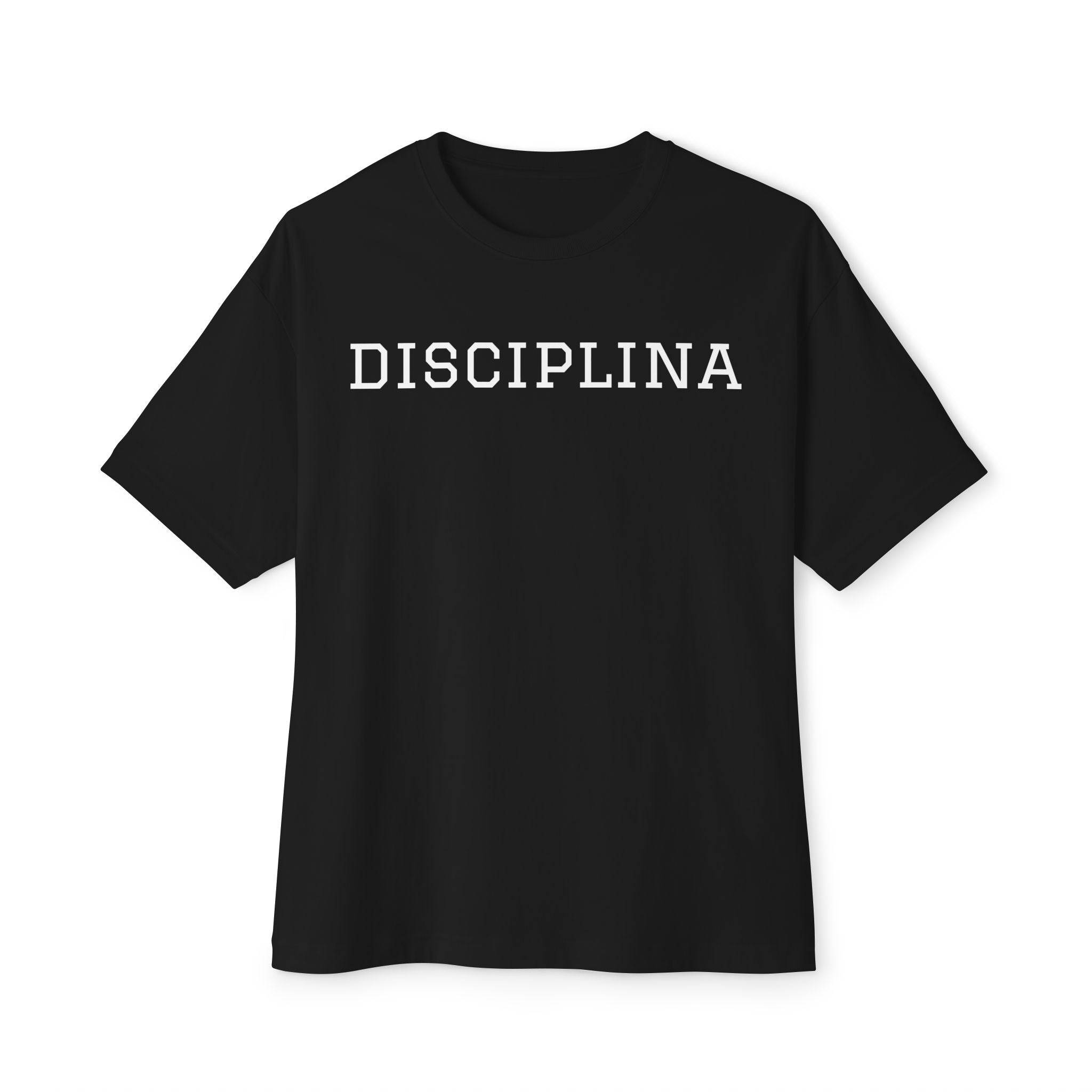 Disciplina Tee — Minimal Discipline Graphic T‑Shirt