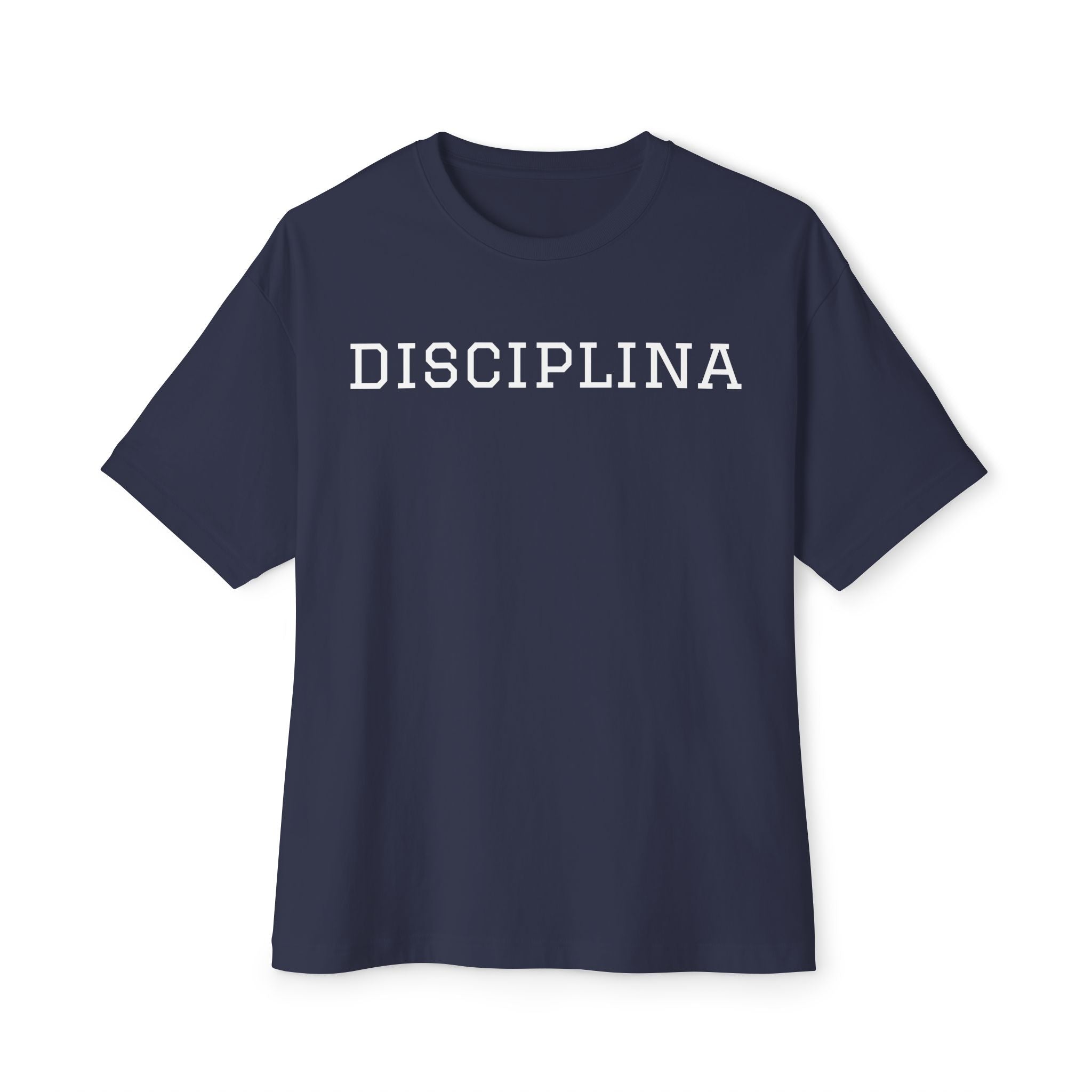 Disciplina Tee — Minimal Discipline Graphic T‑Shirt